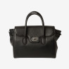 Mac Douglas - Sac à main cuir grainé Cahors Magda noir
